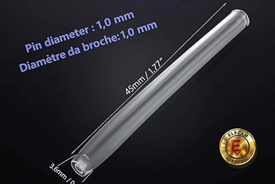 Elfcam - Smoove Transparent 40mm Lot 100, Protection d'Épissure Fibre Optique Thermo-rétractable (Nanchon)^Elfcam-shop Sale