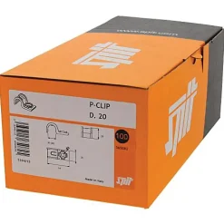 Embase plastique P-CLIP P-CLIP D.20 en boite de 100 - - 565082^Spit Discount