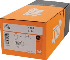 Embase plastique P-CLIP P-CLIP D.20 en boite de 100 - - 565082^Spit Discount