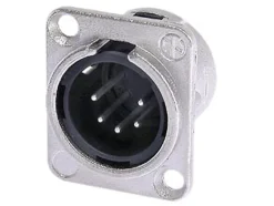 Embase XLR 5 points male type D-Neutrik Best