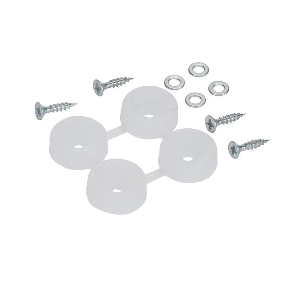 Embout en plastique 22 mm x 4, transparent-Diall