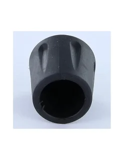 Embout rond envellopant caoutchouc vulcanisé Noir Pour Tube 8 à 9 - 30 pièces-Vis Express Outlet