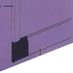 Embout sabot droit pour plinthe CELIANE Déco titane 82 x 12,5 mm-Legrand Best