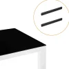 Ensemble de mécanismes de levage pour tables basses, permette elevare la mesa 192mm, Acier, Peint en noir-Emuca Best