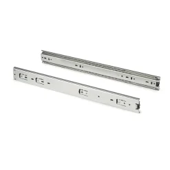 Emuca Lot de 2 jeux de coulisses de tiroir sur roulement à billes pour charges lourdes, sortie totale, hauteur 51mm, profondeur^ Sale