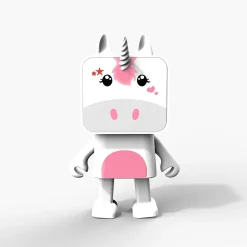 Enceinte Bluetooth Dancing Licorne - - Enceinte Bluetooth Licorne Blanc-Mobility On Board Best