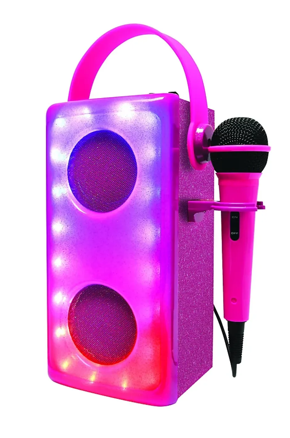 Enceinte Bluetooth lumineuse Rose avec micro^Lexibook Hot