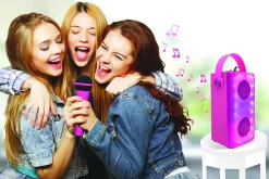 Enceinte Bluetooth lumineuse Rose avec micro^Lexibook Hot