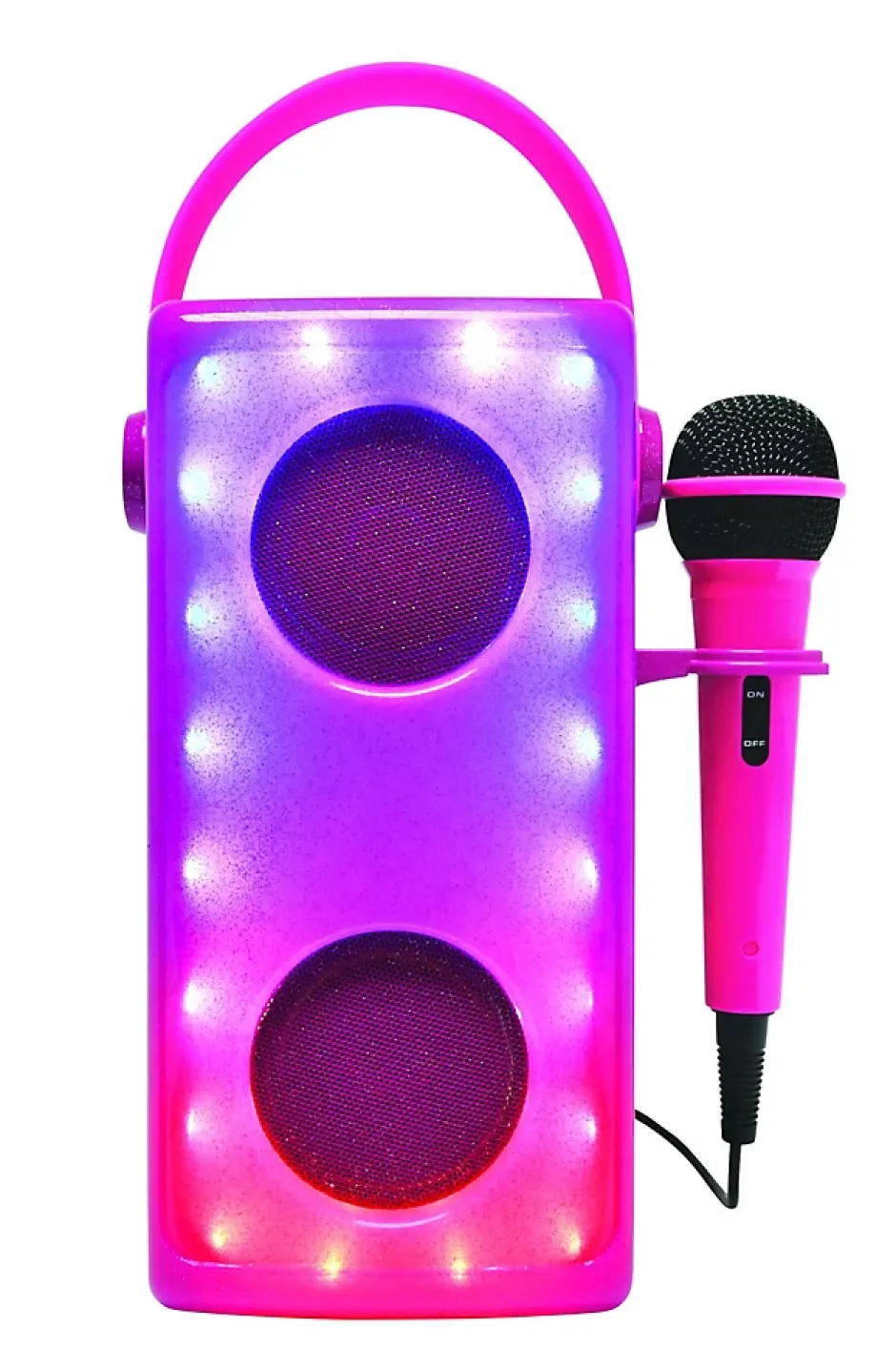 Enceinte Bluetooth lumineuse Rose avec micro^Lexibook Hot