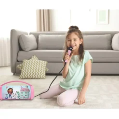 Enceinte Bluetooth Sans-Fil Lumineuse avec Micro Gabby et la Maison Magique^Lexibook Best