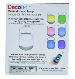 Enceinte portable Decotech avec effets lumineux-Lexibook Hot