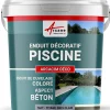 ENDUIT DE CUVELAGE PISCINE FINITION BETON CIRE - ARCACIM DECO Titane Gris Clair - 16 m² -^Arcane Industries Outlet