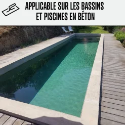 Enduit Piscine Hydrofuge - Etanchéité Piscine & Cuvelage : ARCACIM PISCINE Blanc - 25 kg --Arcane Industries Outlet