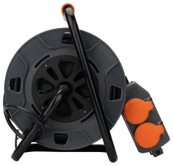 Enrouleur 4 prises déportées 30m - 2P+T 16A --Zenitech