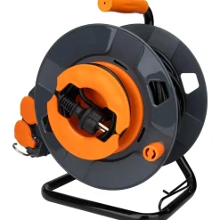 Enrouleur 4 prises déportées 30m - 2P+T 16A --Zenitech