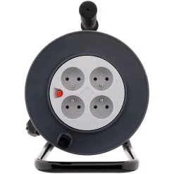 Enrouleur 4 prises H05VV-F 3G1mm² - 25m -^Zenitech Outlet