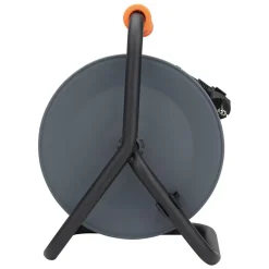 Enrouleur 4 prises 25m + coupe-circuit + support-Zenitech Hot