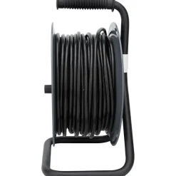 Enrouleur 4 prises 40m + coupe-circuit + support^Zenitech New