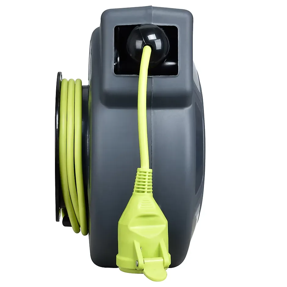 Enrouleur automatique de câble mural H05VVF 3G 1,5mm² 15m-Diall Online