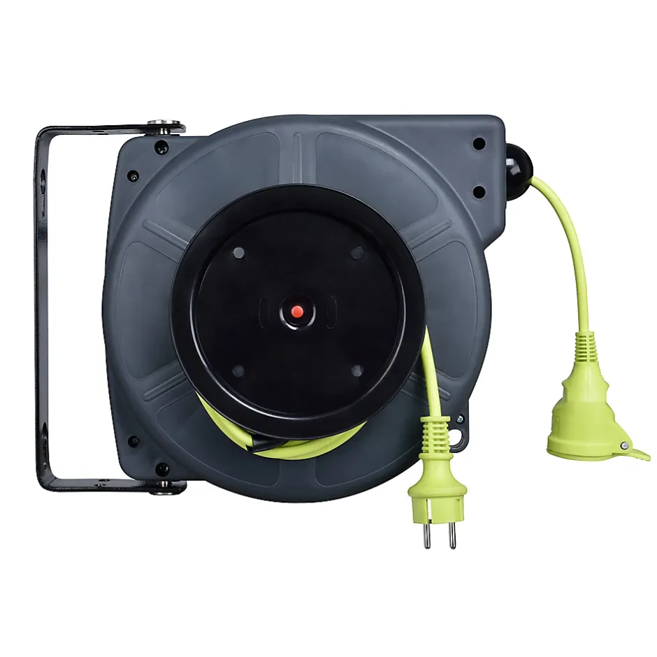 Enrouleur automatique de câble mural H05VVF 3G 1,5mm² 15m-Diall Online