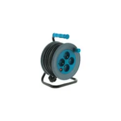 Enrouleur de bricolage 3G1mm² 15 m Turquoise^ Hot