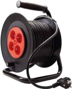 Enrouleur de bricolage H05VVF 3G1.5 mm², 25 m^ Clearance