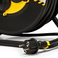 Enrouleur de chantier, 4 prises, 3G2.5, 25 mètres , NF, IP44^Velamp New