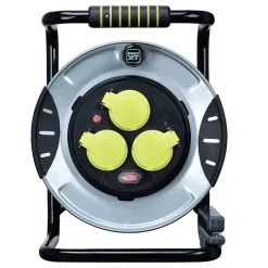 Enrouleur de chantier Diall H07RNF 3G1 5mm² 25m^Masterplug Discount