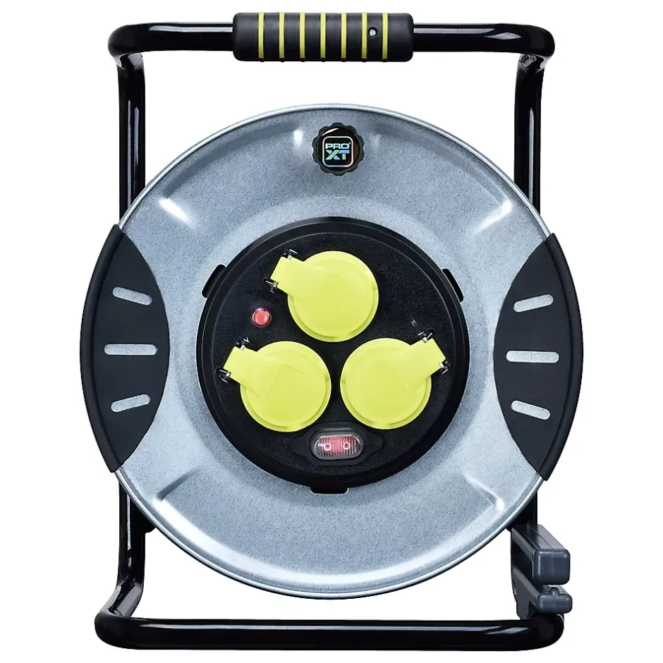 Enrouleur de chantier Diall H07RNF 3G1 5mm² 40m^Masterplug Hot