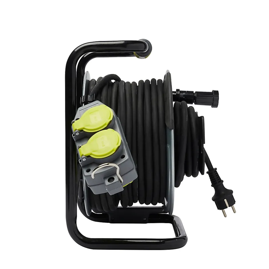 Enrouleur de chantier Diall 27/3M H07RNF 3G1 5mm²^Masterplug Discount