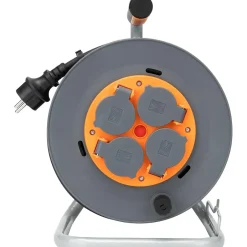 Enrouleur de chantier IP44 4 prises 25m^Zenitech Discount