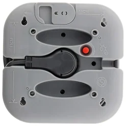 Enrouleur domestique 4 x 2P+T - 7m - gris^Zenitech Outlet