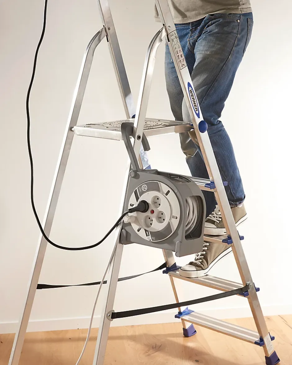 Enrouleur ménager HO5VVF 3G1mm² 15m-Diall Best