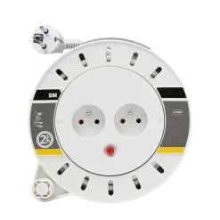 Enrouleur ménager HO5VVF 3G1mm² 5m^Diall Sale