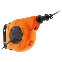 Enrouleur mural H05VV-F 3G1mm² - 11m + 2m^Zenitech New