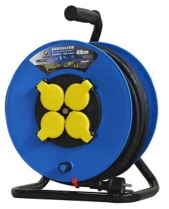 Enrouleur 4prises-h07rn-3g1.5mm²-40m --I-Watts Pro