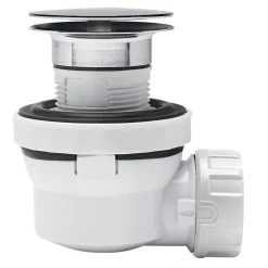 Ensemble bonde et siphon de lavabo Nano 6.7 Sortie Ø32 mm - 1/4 de tour^Wirquin Hot