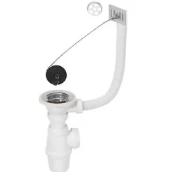 Ensemble complet avec trop plein 1 bac ø 60 mm^Wirquin Sale