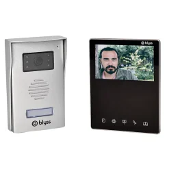 Ensemble interphone vidéo filaire et bouton pour l'extérieur Shelon-Blyss Online