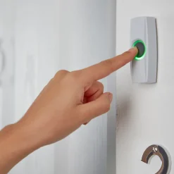 Ensemble sans fil carillon et bouton-Byron