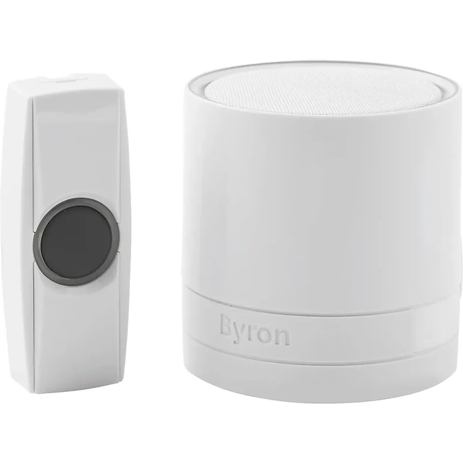 Ensemble sans fil carillon et bouton-Byron