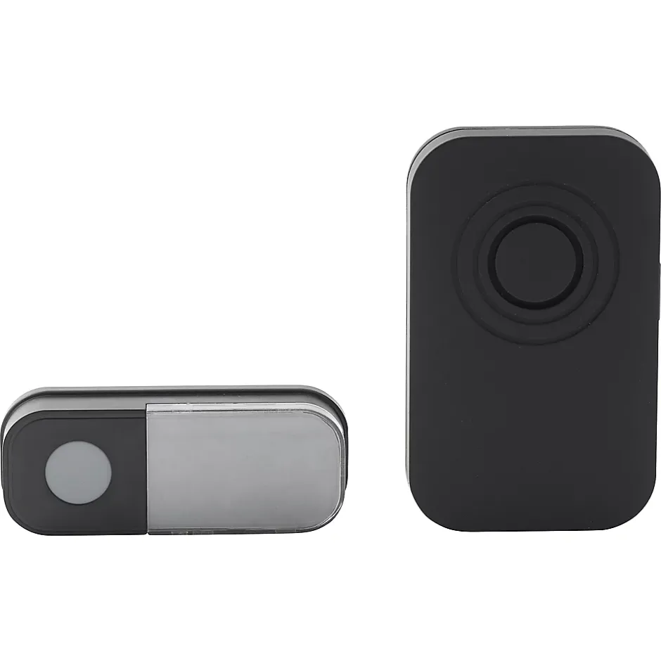 Ensemble sans fil carillon à enficher et bouton Liam-Blyss Sale