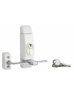 Entrebailleur de fenêtre à cylindre, 1 ou 2 vantaux, 3 clés -^SP Sale