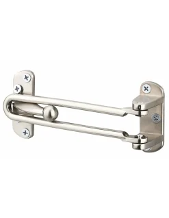 Entrebailleur pour porte à recouvrement, nickel satin -^SP