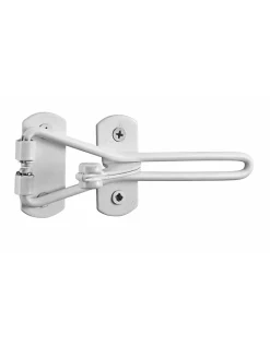 Entrebailleur pour porte d'entrée, taquet d'arrêt, 142mm, blanc --Thirard Outlet