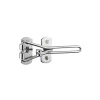 Entrebailleur pour porte d'entrée, taquet d'arrêt, 142mm, inox -^Thirard