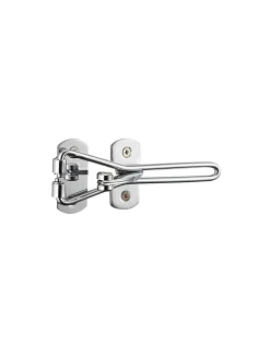 Entrebailleur pour porte d'entrée, taquet d'arrêt, 142mm, inox -^Thirard