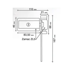 Entrebâilleur BLOCK'AIR haute sécurité à 7 paillettes blanc - - TR6S^Socona Discount