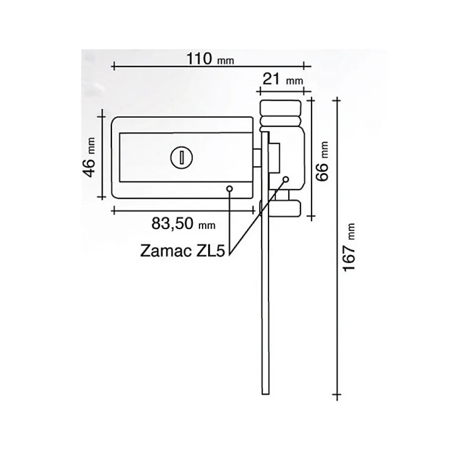 Entrebâilleur BLOCK'AIR haute sécurité à 7 paillettes blanc - - TR6S^Socona Discount