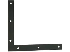 Equerre d'assemblage 220 x 220 mm - acier noir^Afbat Hot